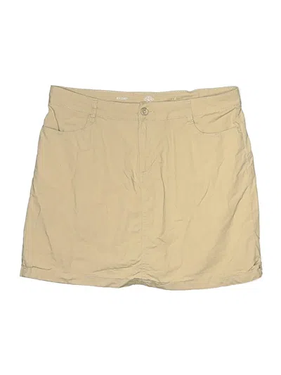 Pre-owned St. John's Bay Skort In Tan