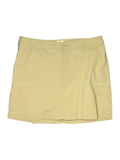 Pre-owned St. John's Bay Skort In Tan