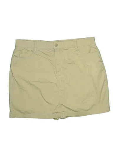 Pre-owned St. John's Bay Skort In Tan