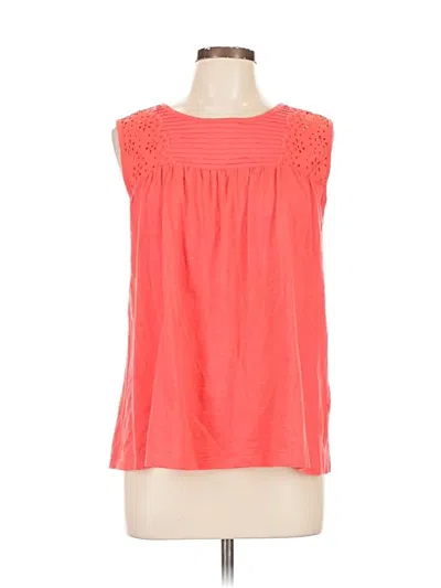 St. John's Bay Sleeveless T-shirt In Pink