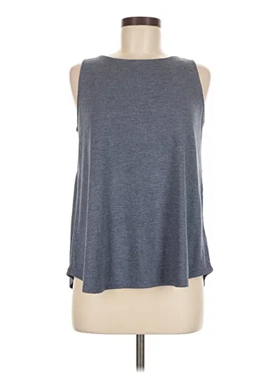 Pre-owned St. John's Bay Sleeveless T-shirt In Gray