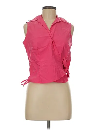 Pre-owned St. John's Bay Sleeveless T-shirt In Pink