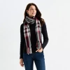 St. John's Bay Chenille Scarf In Multi