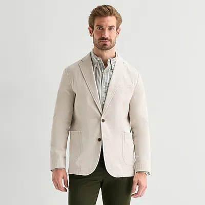 St. John's Bay Chino Mens Classic Fit Blazer In Neutral