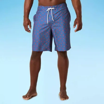 St. John's Bay E-board Big And Tall Floral Swim Shorts In Multi