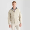 St. John's Bay Harrington Golf Mens Midweight Softshell Jacket In Neutral