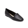 St. John's Bay Kessler Womens Square Closed Toe Ballet Flats In Black