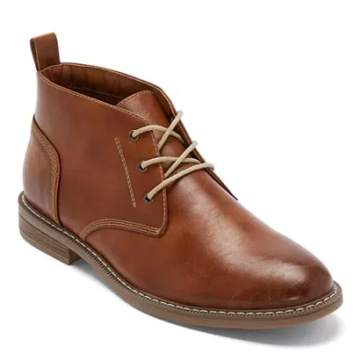 St. John's Bay Mens Acton Flat Heel Chukka Boots In Brown