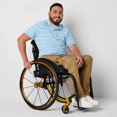 St. John's Bay Mens Adaptive Stretch Fabric Easy-on + Easy-off Seated Wear Straight Fit Cargo Pant In Brown