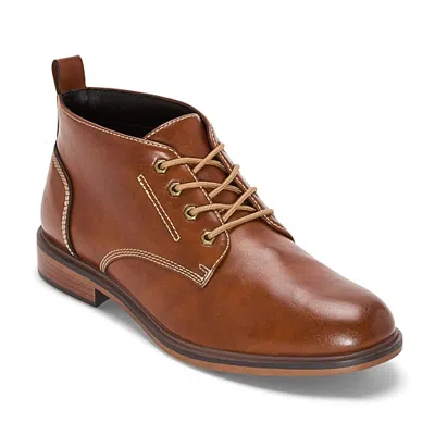 St. John's Bay Mens Bristol Flat Heel Chukka Boots In Brown