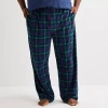 St. John's Bay Mens Microfleece Big And Tall Pajama Pants In Multi