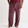 St. John's Bay Mens Microfleece Big And Tall Pajama Pants In Multi