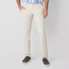 St. John's Bay Performance Mens Slim Fit Flat Front Pant In Neutral
