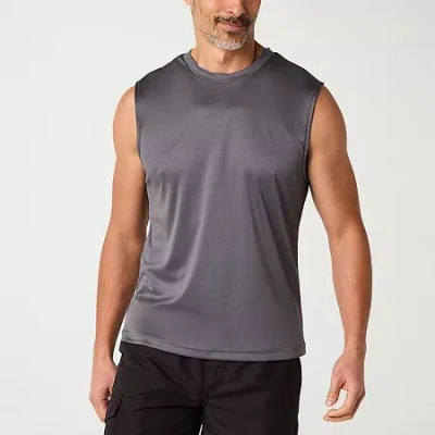 St. John's Bay Swim Shirt In Gray