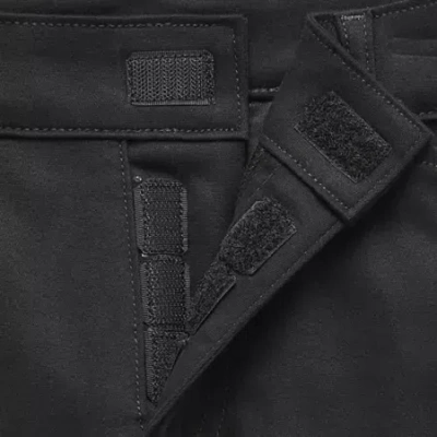 St. John's Bay Womens 11" Adaptive Easy-on + Easy-off Bermuda Short In Black