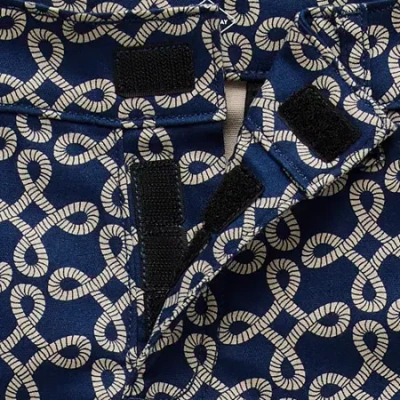 St. John's Bay Womens 11" Plus Easy-on + Easy-off Bermuda Short In Blue