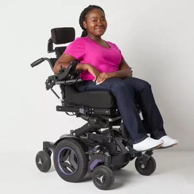 St. John's Bay Womens Adaptive Mid Rise Seated Straight Leg Jean In Blue