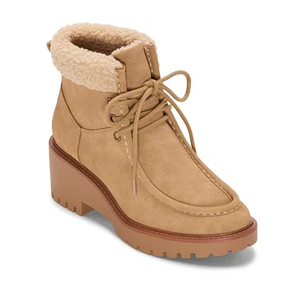 St. John's Bay Womens Dixon Wedge Heel Booties In Brown
