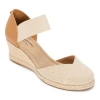 St. John's Bay Womens Lamesa Wedge Sandals In Neutral