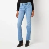 St. John's Bay Womens Mid Rise Bootcut Jean In Blue