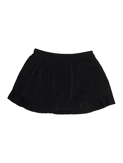 Pre-owned St. John's Bay Swimsuit Bottoms In Black