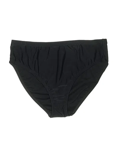 Pre-owned St. John's Bay Swimsuit Bottoms In Black