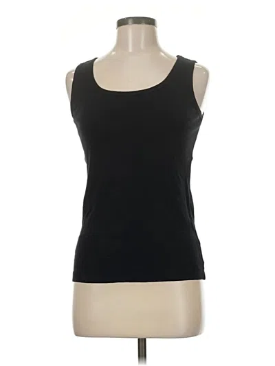 Pre-owned St. John's Bay Tank Top Black Strapless Neckline Tops