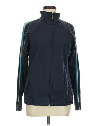 Pre-owned St. John's Bay Track Jacket In Blue