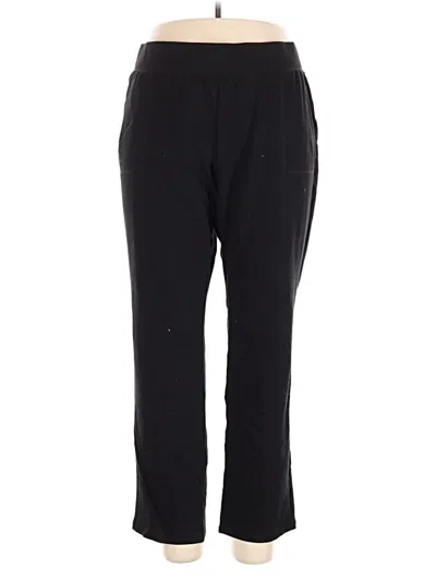 Pre-owned St. John's Bay Track Pants In Black