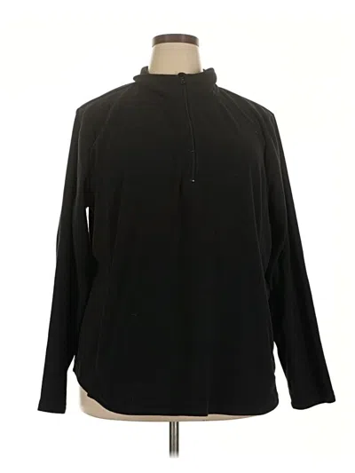 Pre-owned St. John's Bay Turtleneck Sweater In Black