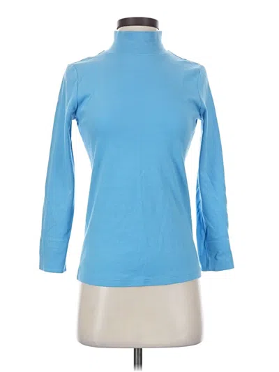 Pre-owned St. John's Bay Turtleneck Sweater In Blue