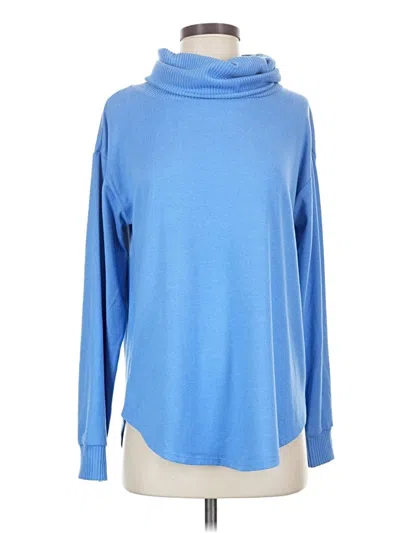 Pre-owned St. John's Bay Turtleneck Sweater In Blue