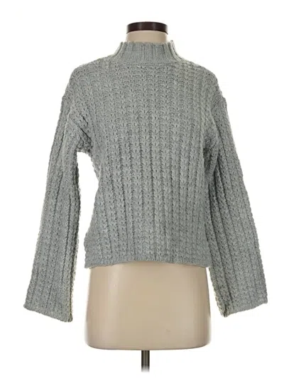 Pre-owned St. John's Bay Turtleneck Sweater In Gray