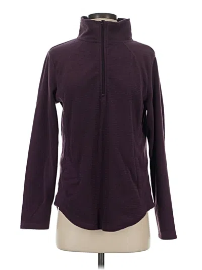 Pre-owned St. John's Bay Turtleneck Sweater In Purple