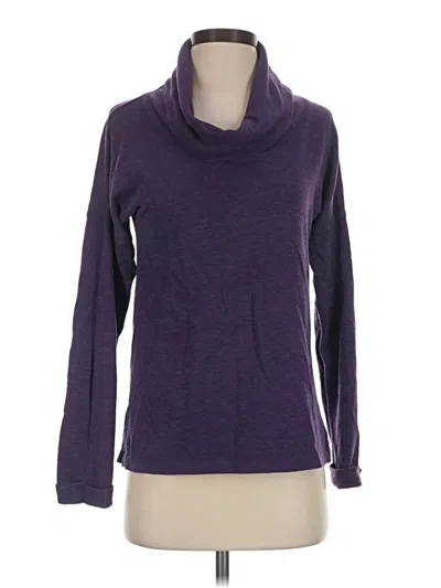 Pre-owned St. John's Bay Turtleneck Sweater In Purple