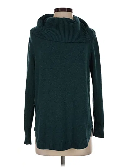 Pre-owned St. John's Bay Turtleneck Sweater In Teal