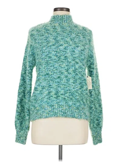 St. John's Bay Turtleneck Sweater In Green