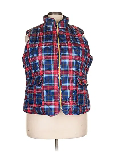 Pre-owned St. John's Bay Vest In Blue