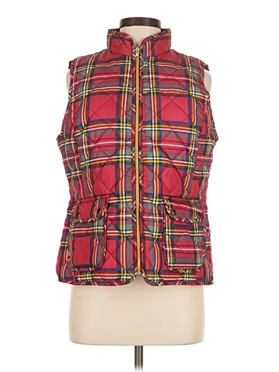 Pre-owned St. John's Bay Vest In Red