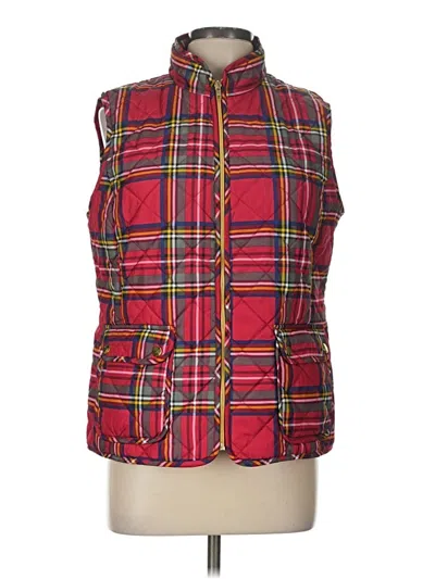 Pre-owned St. John's Bay Vest In Red