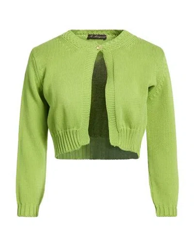 St. Margaret Woman Cardigan Green Size L Cotton