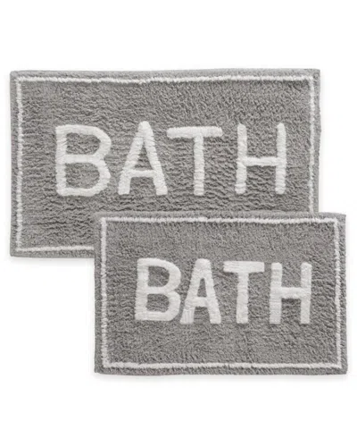 ST MARY'S ST MARY'S 2PC TUFTED BATH RUG SET