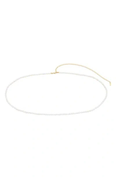 St. Moran 18k Gold & Freshwater Pearl Waist Chain