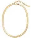 St. Moran Gemstone Snake Chain Necklace