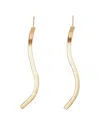 St. Moran Snake Chain Drop Earrings