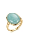 St. Moran Amazonite Ring In Neutral