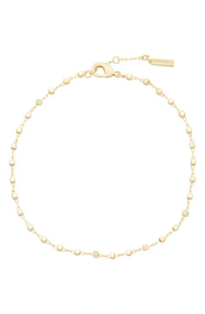 St. Moran Beaded Chain Anklet