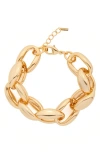 St. Moran Chunky Chain Bracelet In Gold