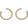 St. Moran Chunky Hoop Earrings In Gold