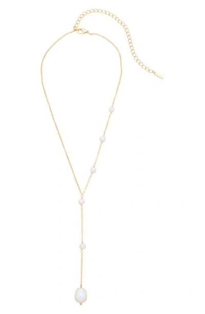 St. Moran Freshwater Pearl Y-necklace